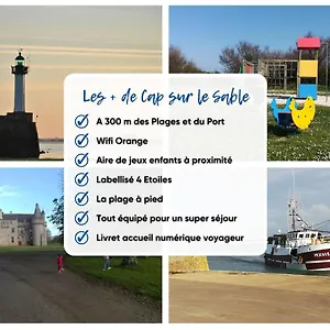 Cap Sur Le Phare à Moguériec Hébergement de vacances